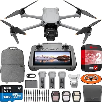 Amazon.com: DJI Air 3S Fly More Combo (RC 2 Screen Remote